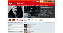 Desktop Screenshot of motofavorits.lv